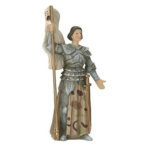 St. Joan of Arc 4.5" Statue - Gerken's Religious Supplies