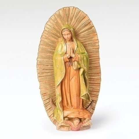 Our Lady Of Guadalupe; Fontanini Statue 6.5" - Gerken's Religious Supplies