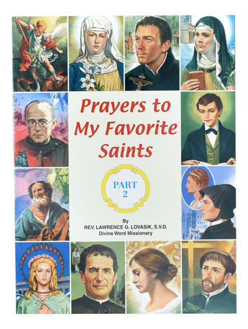 Prayers to My Favorite Saints - Vol II - Gerken's Religious Supplies