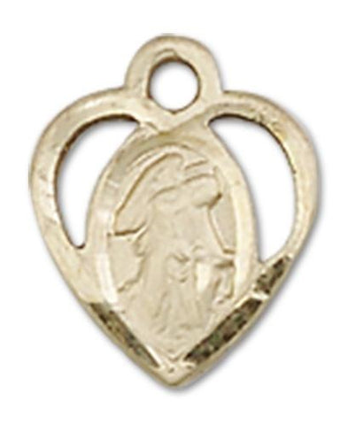 Guardian Angel 14kt Gold Medal - Gerken's Religious Supplies