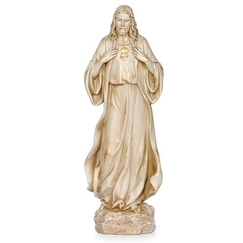 Sacred Heart Figure 13.25"H  - Gerken's Religious Supplies