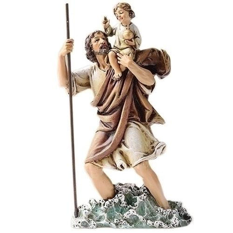 St. Christopher 6" Statue - Gerken's Religious Supplies