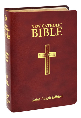 St. Joseph New Catholic Deluxe Gift Edition, Medium - Burgundy - Gerken's Religious Supplies