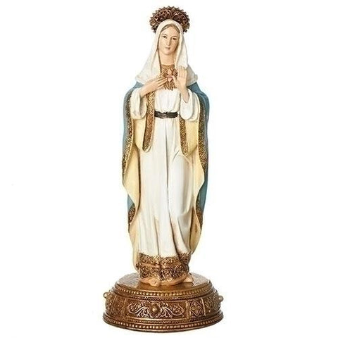 Immaculate Heart of Mary 10" Statue - Gerken's Religious Supplies