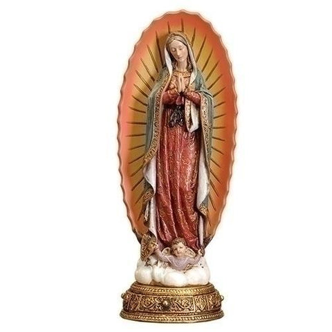 Our Lady of Guadalupe 12" Statue - Gerken's Religious Supplies