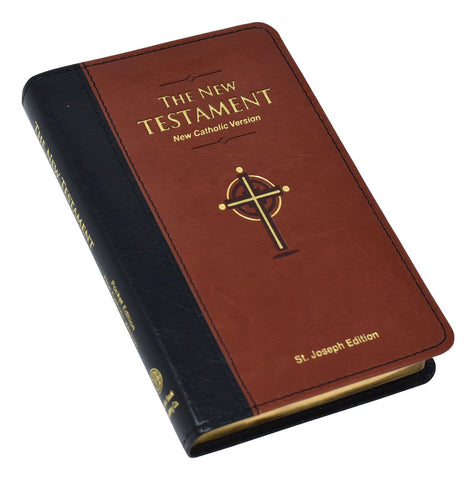 St. Joseph Edition NCV New Testament - Brown - Gerken's Religious Supplies