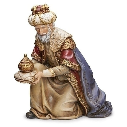 Kneeling King Gaspar for 19" Nativity Set - Gerken's Religious Supplies