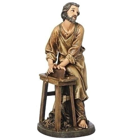 St. Joseph the Woodworker 18" Statue - Gerken's Religious Supplies