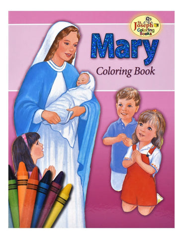 About Mary Coloring Book - Gerken's Religious Supplies