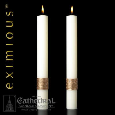 Cross of Erin Side Candles 2" x 17"