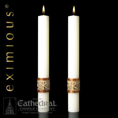 Luke 24 Side Candles 2" X 17" - Gerken's Religious Supplies