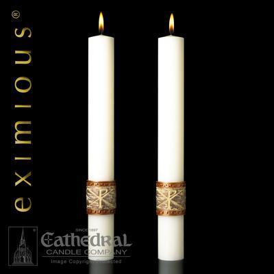 Luke 24 Side Candles 2-1/2" X 17" - Gerken's Religious Supplies