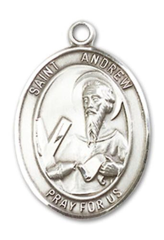 St. Andrew the Apostle Sterling Silver Medal