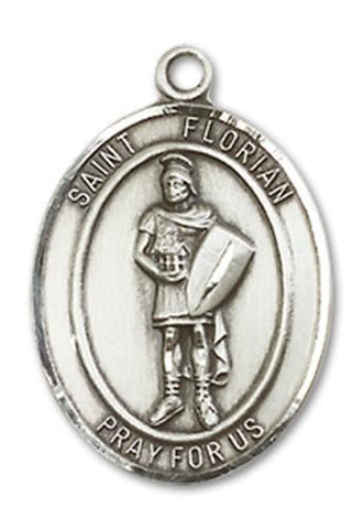 St. Florian Sterling Silver Medal