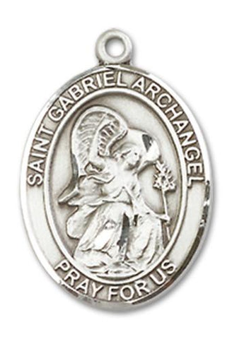 St. Gabriel the Archangel Sterling Silver Medal