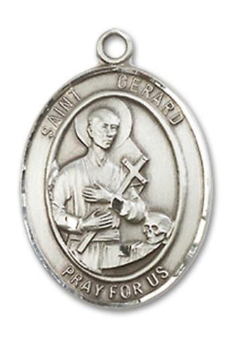 St. Gerard Majella Sterling Silver Medal
