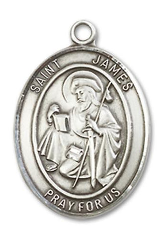 St. James the Greater Sterling Silver Medal