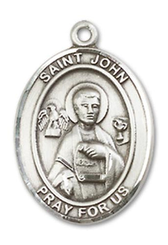 St. John the Apostle Sterling Silver Medal