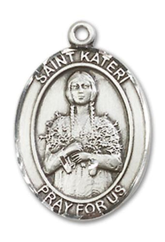 St. Kateri Sterling Silver Medal