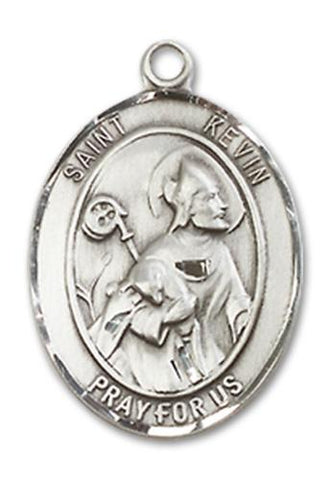 St. Kevin Sterling Silver Medal
