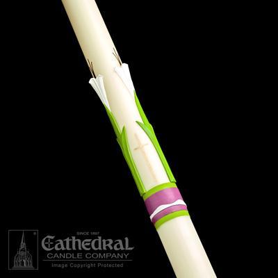 2" x 36" Easter Glory Paschal Candle