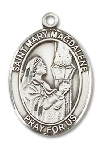 St. Mary Magdalene Sterling Silver Medal