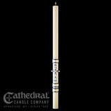 2-1/16" x 42" Eternal Glory Paschal Candle - Gerken's Religious Supplies