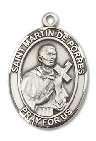 St. Martin De Porres Sterling Silver Medal