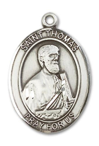 St. Thomas the Apostle Sterling Silver Medal