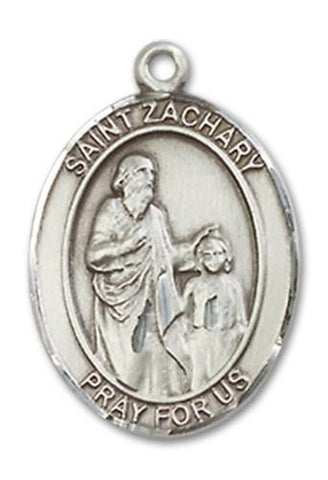 St. Zachary Sterling Silver Medal