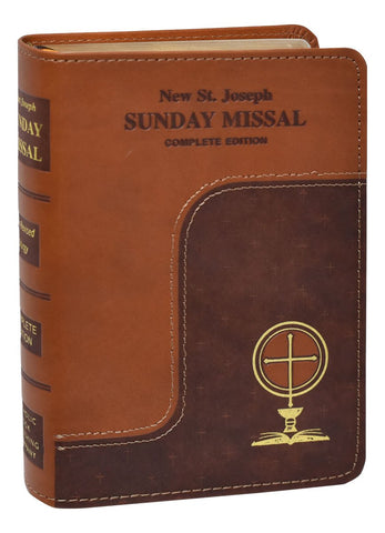 St. Joseph Sunday Missal - Brown Dura-Lux Cover - Gerken's Religious Supplies