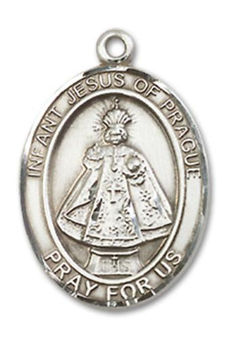 Infant of Prague Sterling Silver Medal