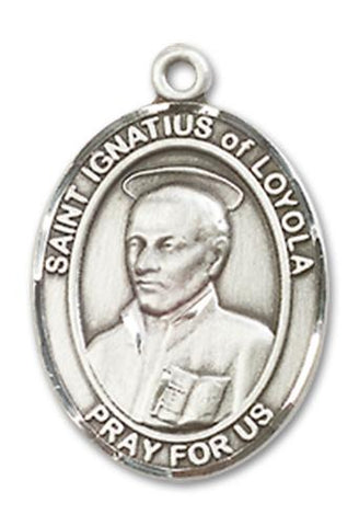 St. Ignatius of Loyola Sterling Silver Medal