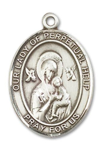 Our Lady of Perpetual Help Sterling Silver Medal
