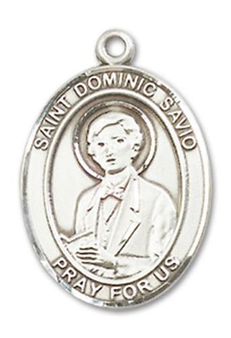 St. Dominic Savio Sterling Silver Medal