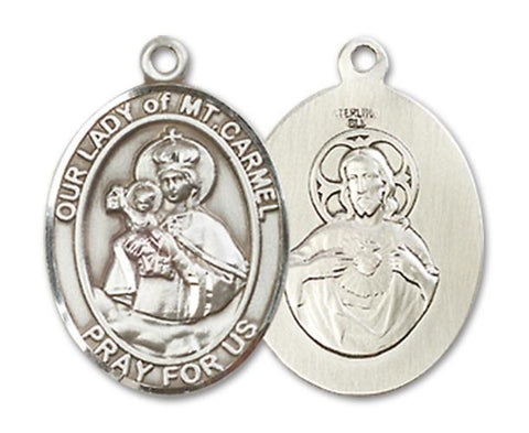 Our Lady of Mount Carmel Sterling Silver Medal