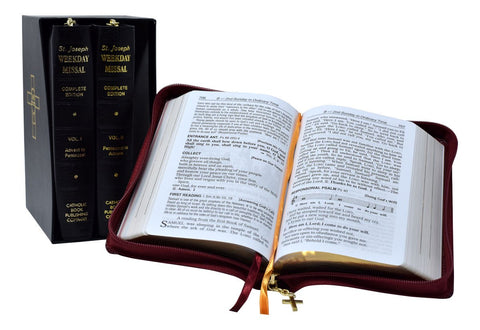 St. Joseph Daily & Sunday Missal - 3 Volume Set - Gerken's Religious Supplies