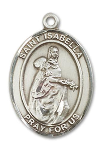 St. Isabella of Portugal Sterling Silver Medal