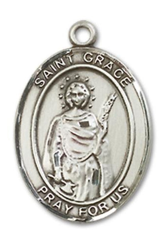 St. Grace Sterling Silver Medal