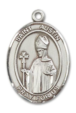 St. Austin Sterling Silver Medal