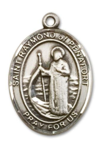 St. Raymond of Penafort Sterling Silver Medal - Gerken's Religious Supplies