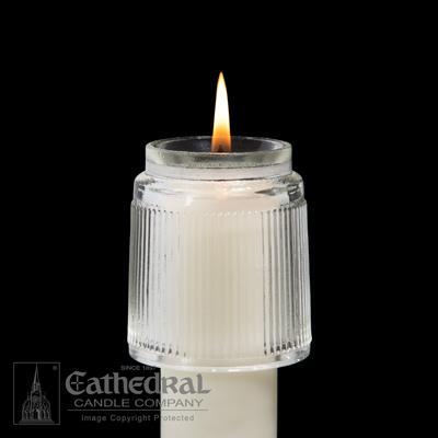 #9-1/2 Glass Follower 3" - Gerken's Religious Supplies