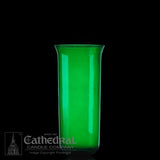 8 Day Glass Sanctuary Globe - Colored Glass - Gerken's Religious Supplies