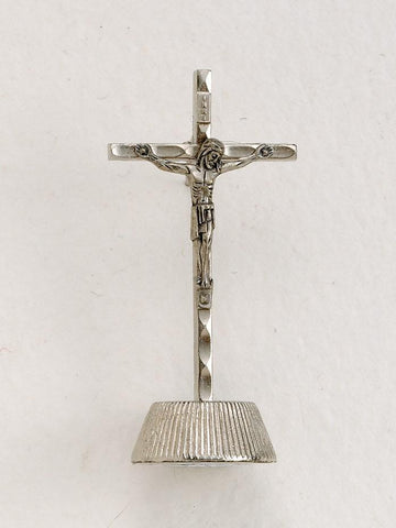 Auto Crucifix - Silver - Gerken's Religious Supplies