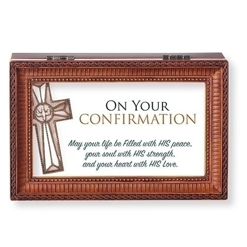 Gerken's Religious Supplies - On Your Confirmation Music Keepsake Box