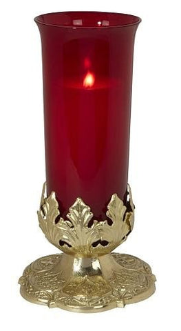 8 Leaf Design Sanctuary Lamp - Gerken's Religious Supplies