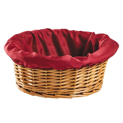 Round Woven Reed Offering Basket - Gerken's Religious Supplies