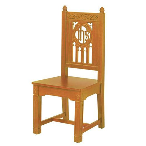 Florentine Collection Side Chair - Oak - Gerken's Religious Supplies