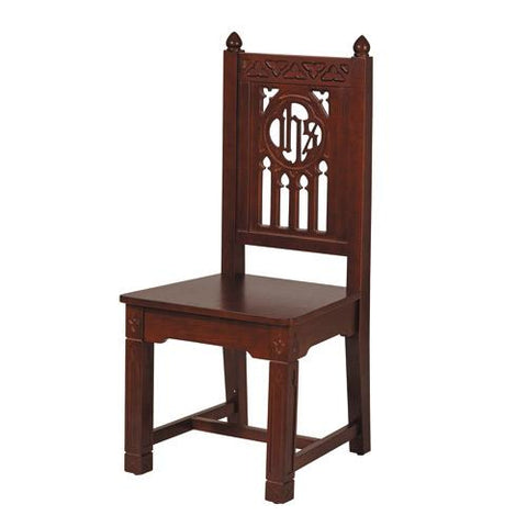 Florentine Collection Side Chair - Walnut - Gerken's Religious Supplies