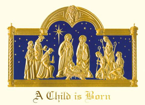 A Child is Born Christmas Cards - Box - Gerken's Religious Supplies